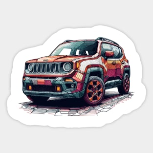 Jeep Renegade Sticker